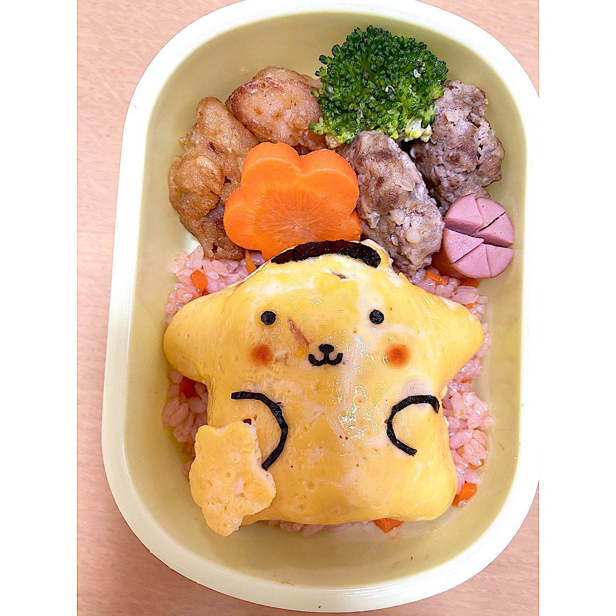 ポムポムプリン弁当🐶