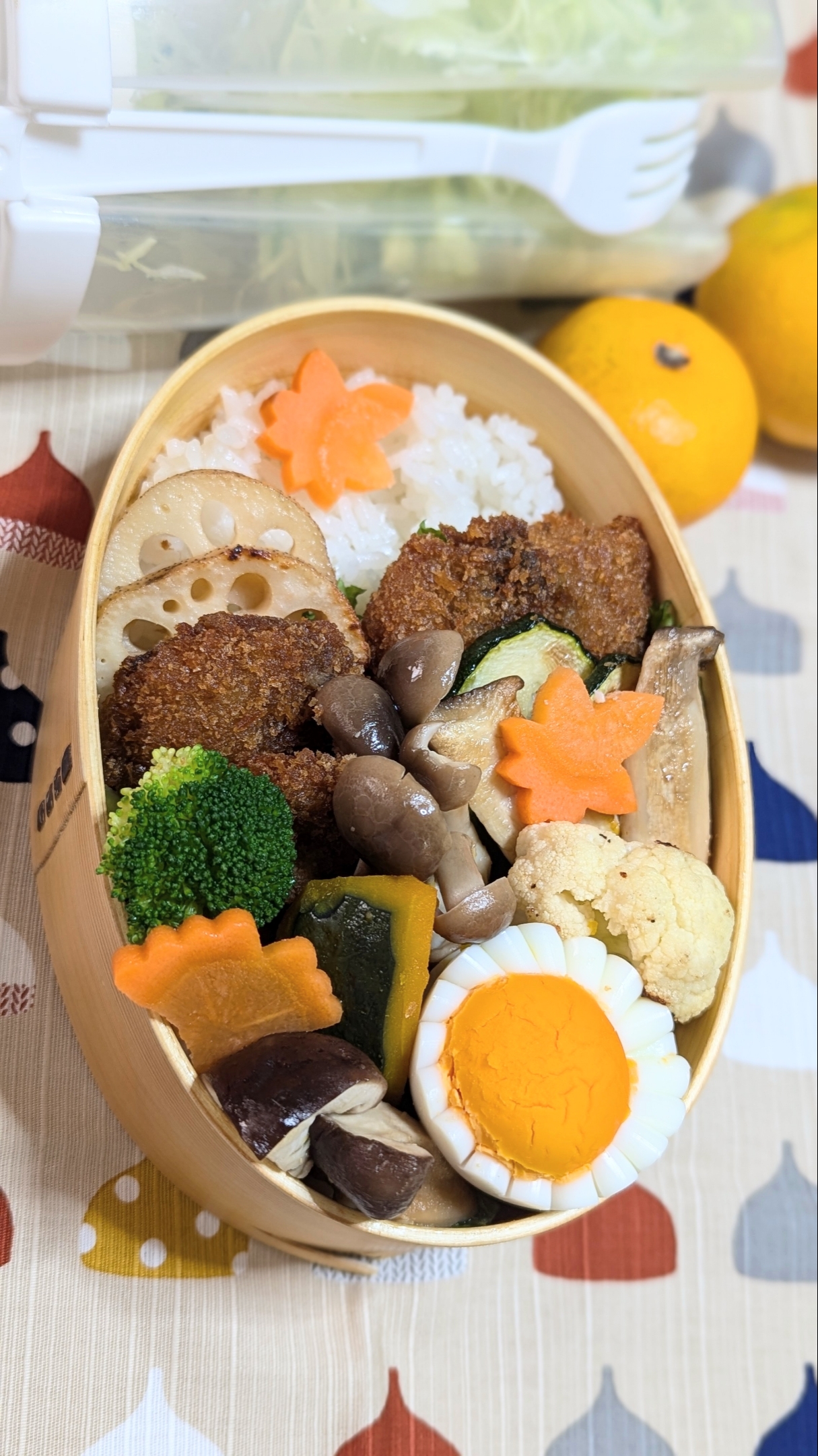 本日のお弁当〜細切れでビフカツ弁当