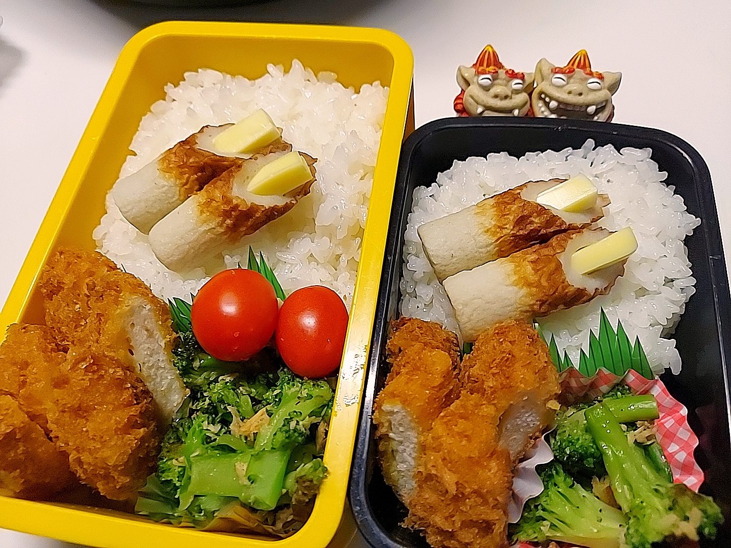 夫弁当､娘弁当