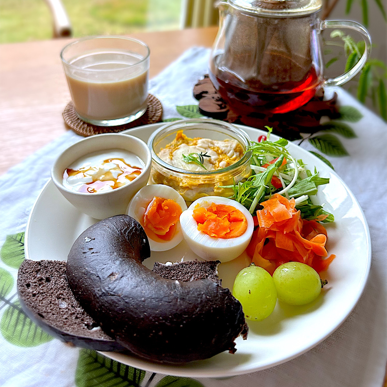 ワンプレート朝ごはん