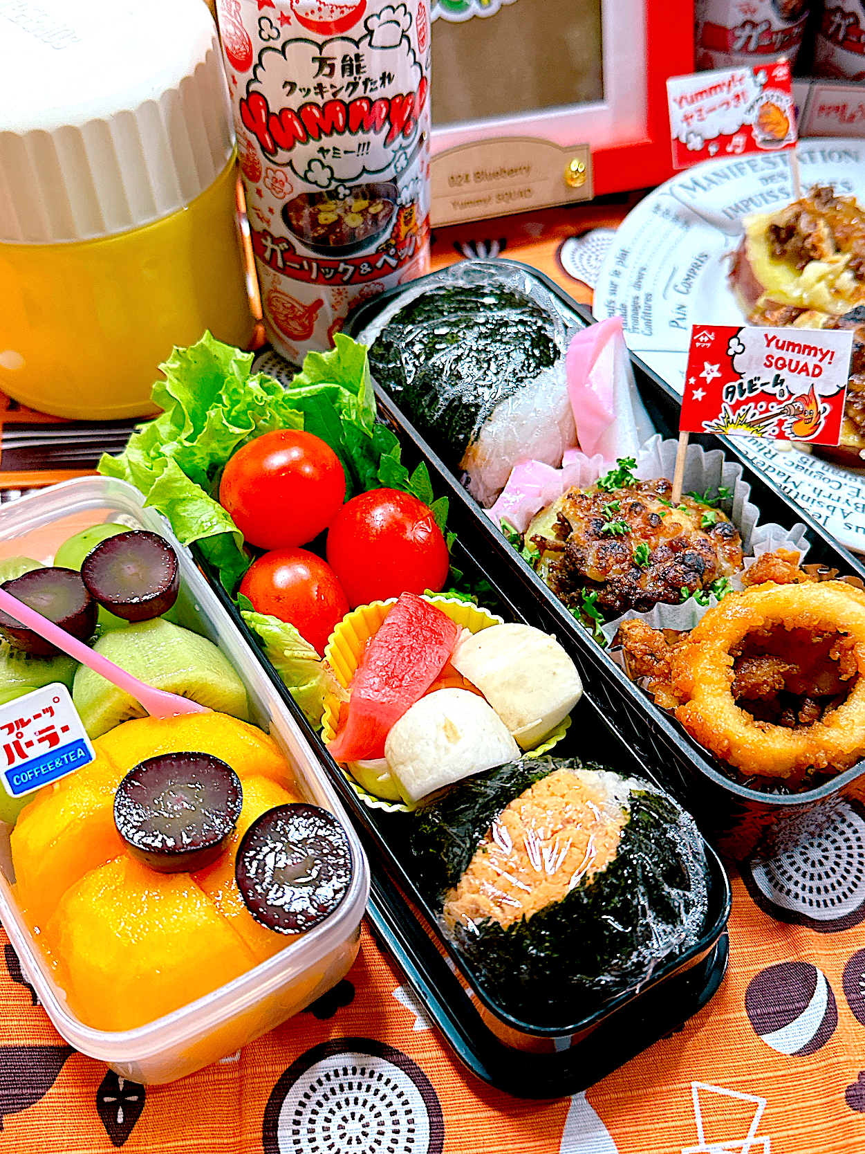 2024/11/18 万能洋風肉そぼろでサツマイモが御菜になった‼︎ おでん弁当