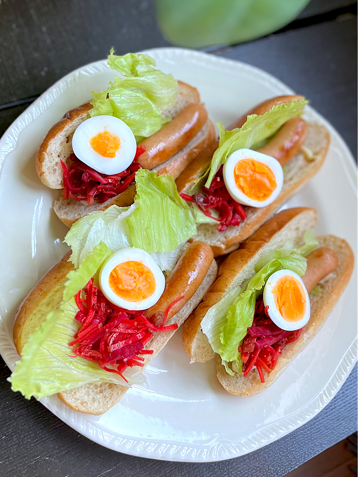 鉄分補給のホットドッグ🌭