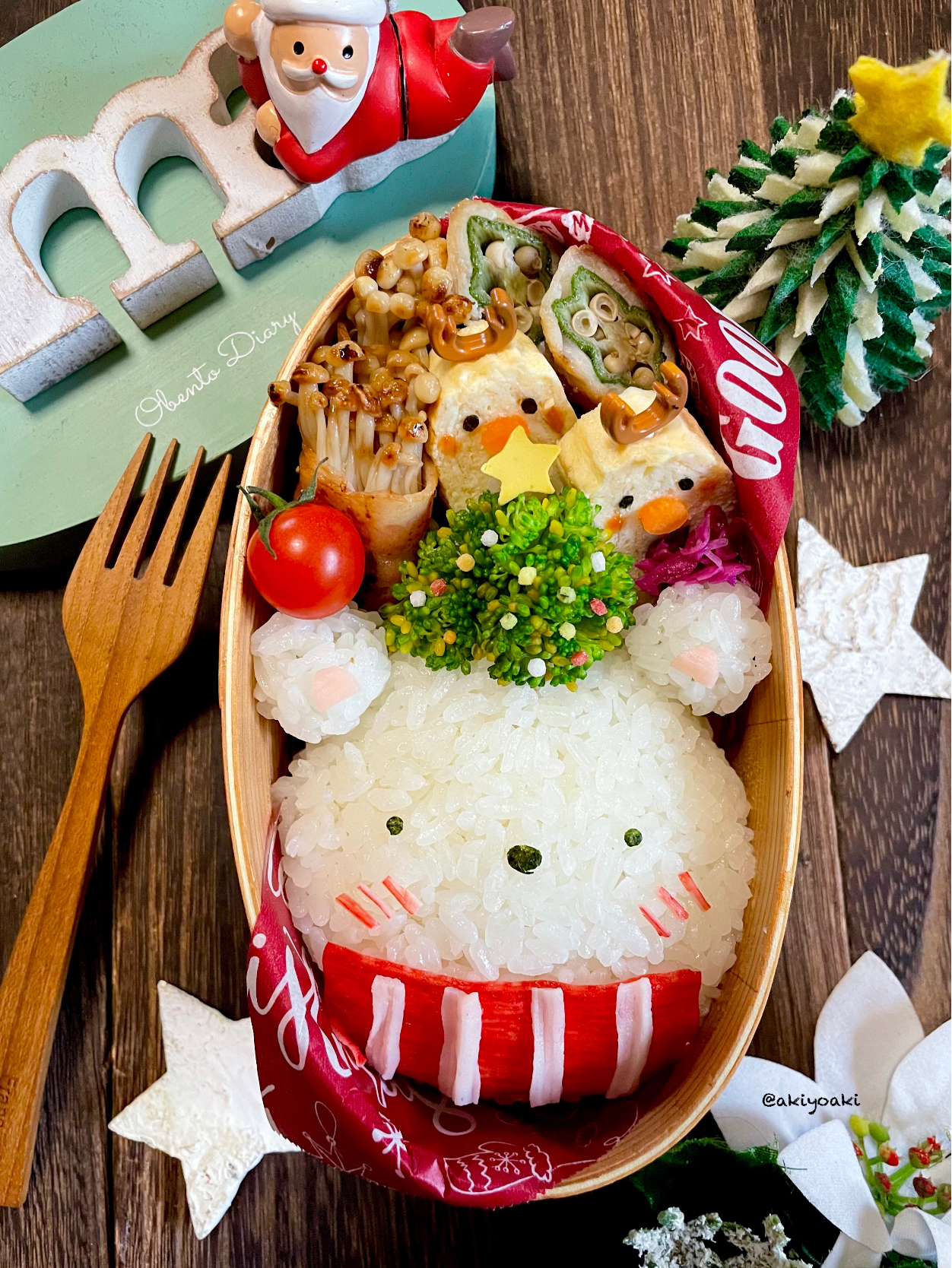 すみっコぐらしクリスマス弁当