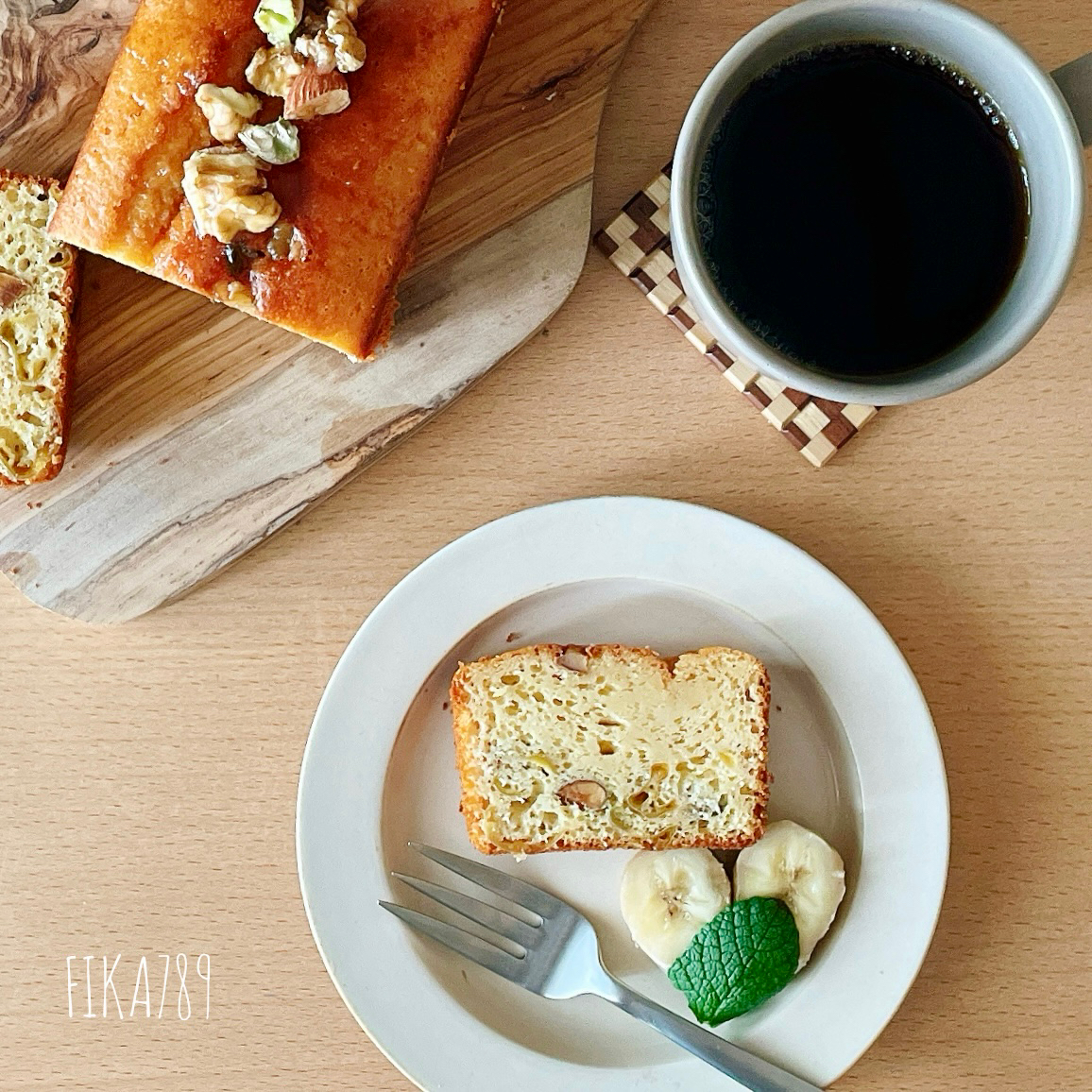 ホケミでカンタン バナナパウンドケーキ