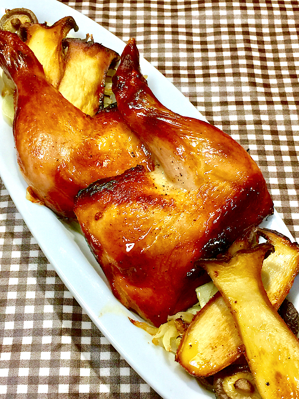 クリスマス🎄のご馳走といえば🍗鶏モモ焼き