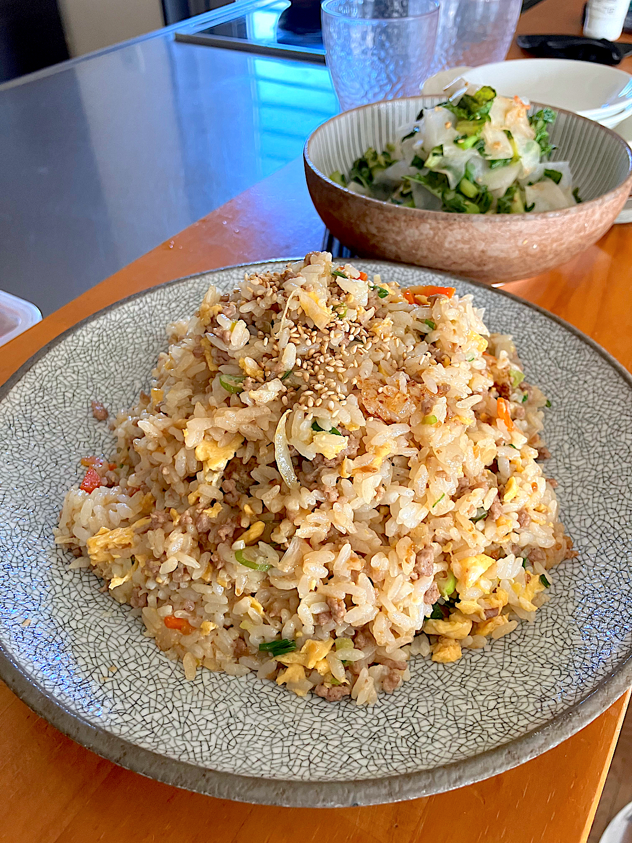 醤油麹炒飯