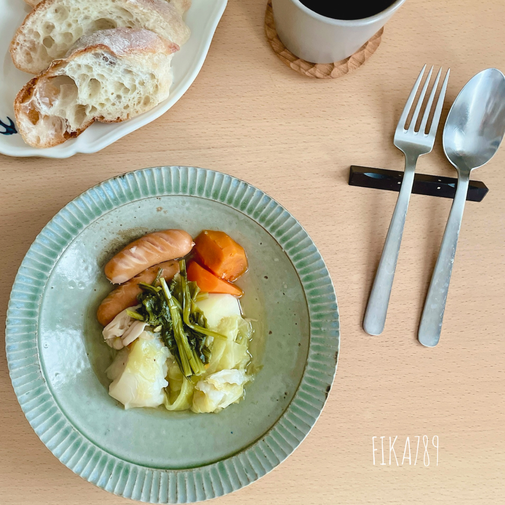 こずりんさんの料理 かぶのポトフ