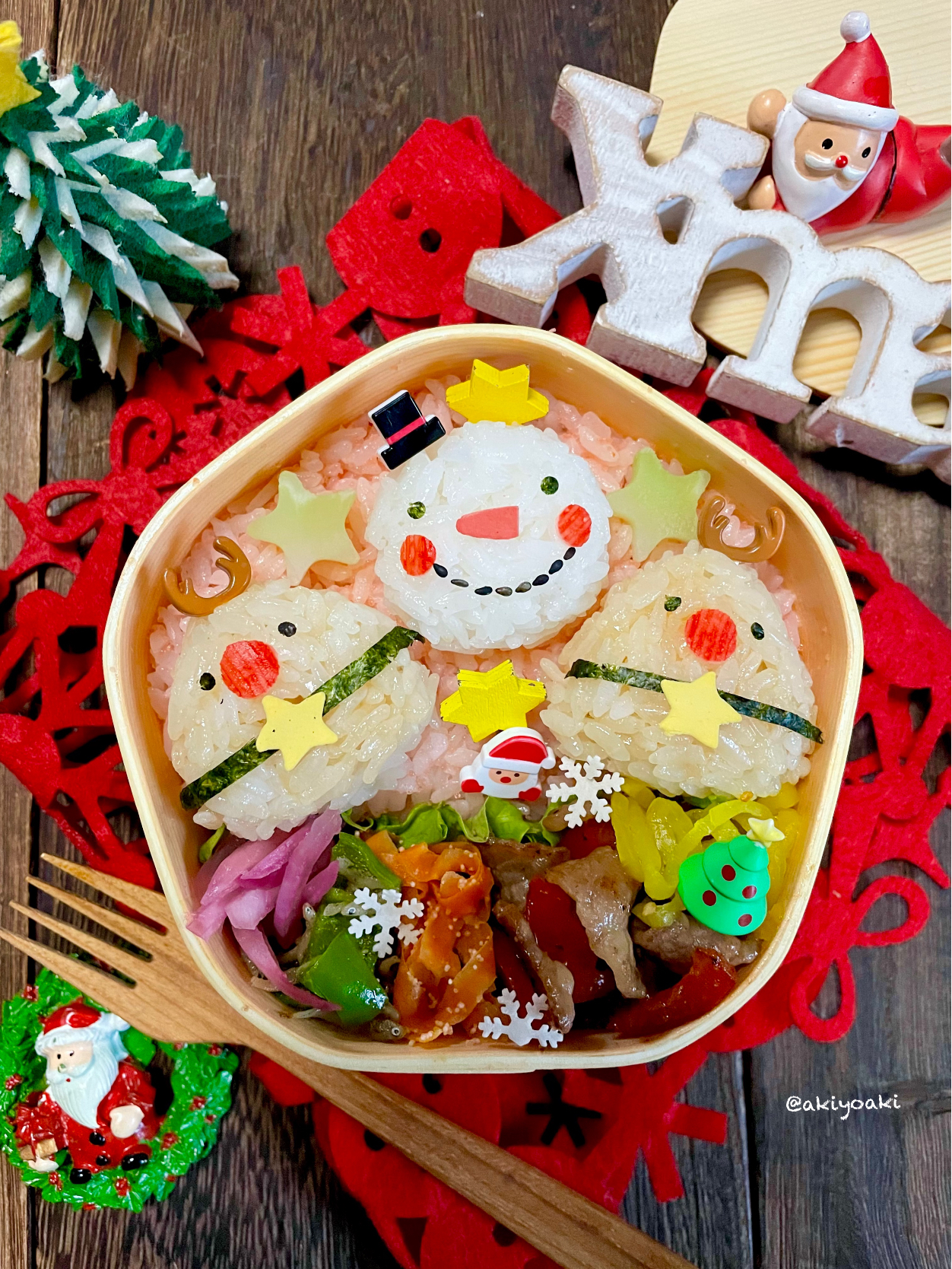 クリスマス弁当⑤