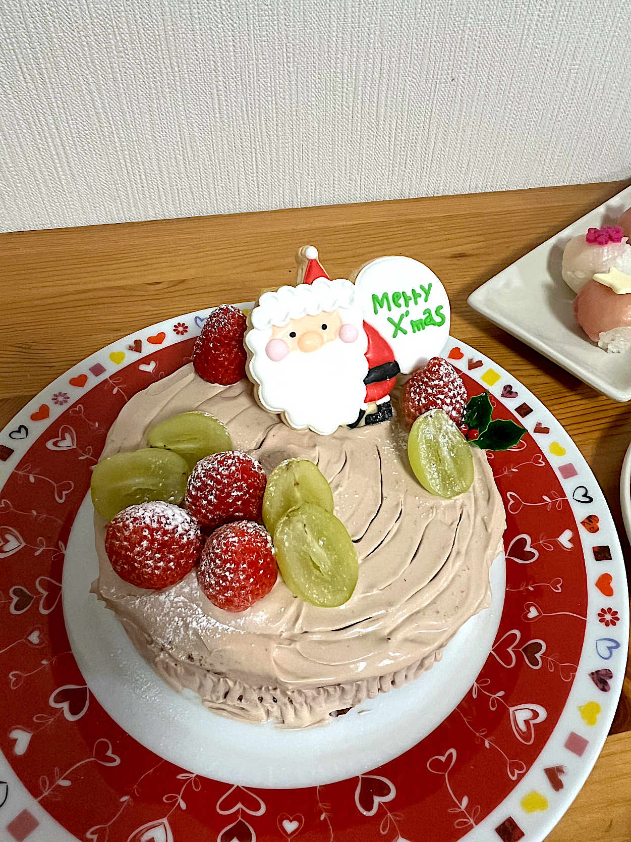 子供たち作のケーキ🍰