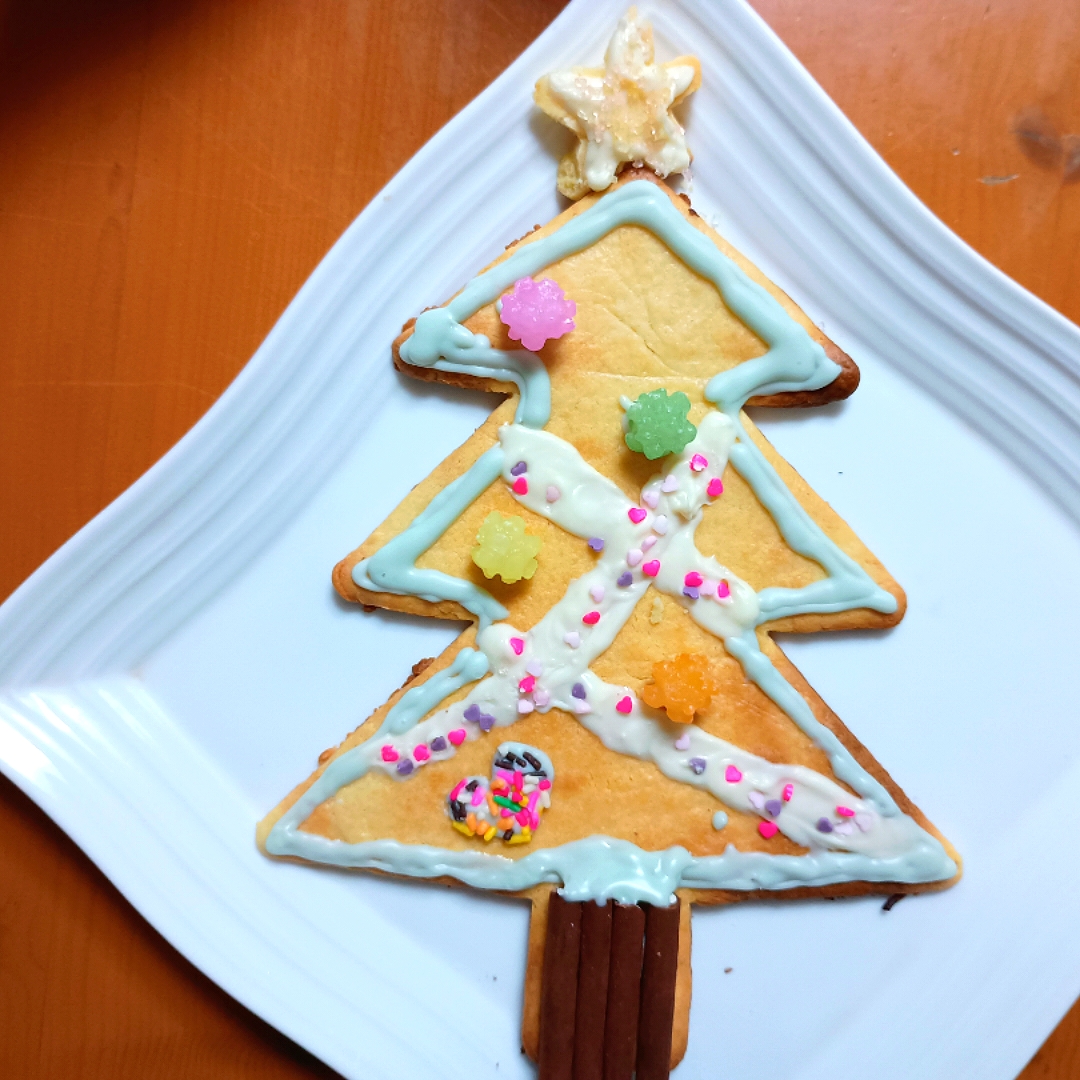 子供作、クリスマスツリー🎄クッキー