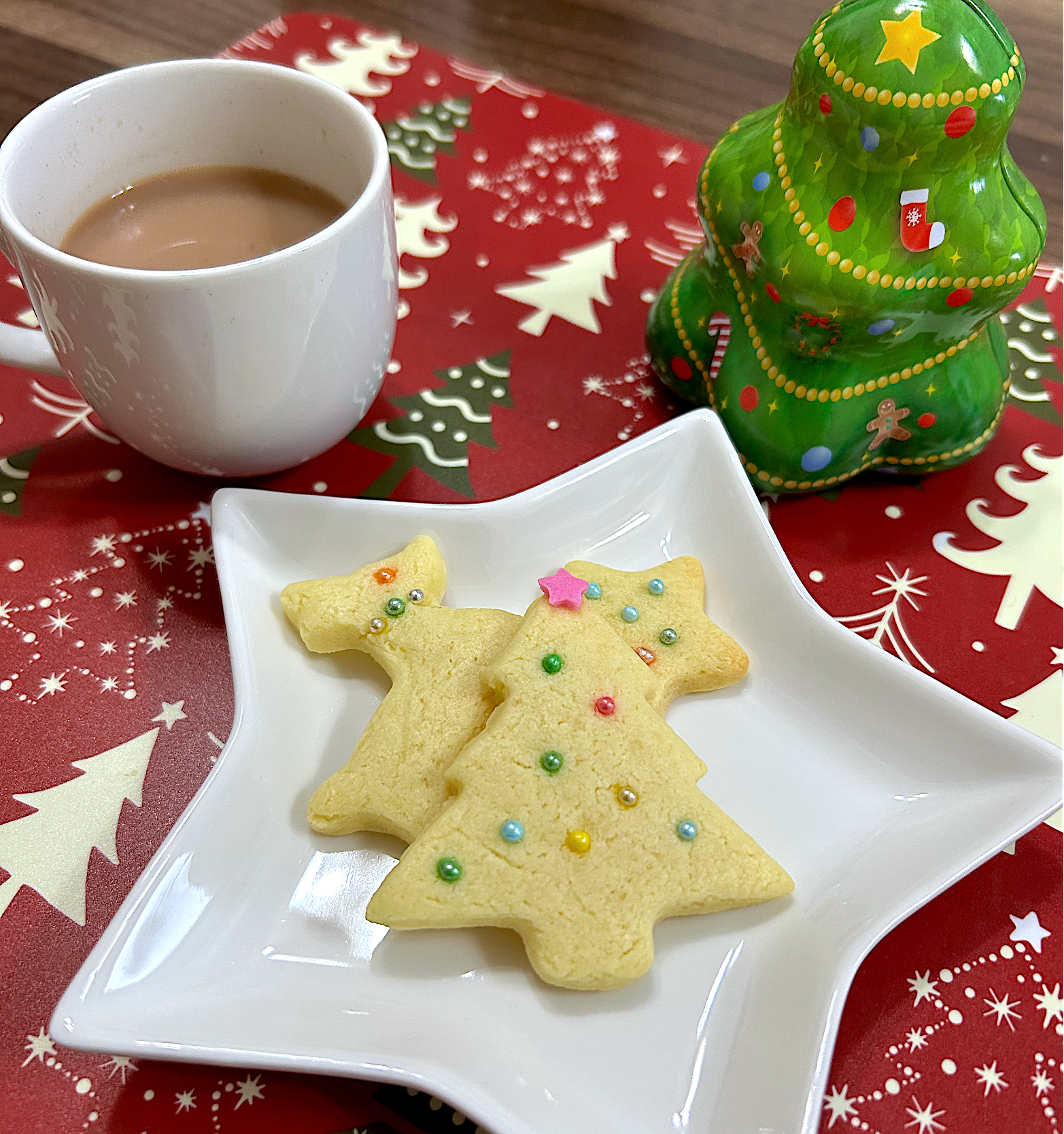 クリスマス⭐︎型抜きクッキー