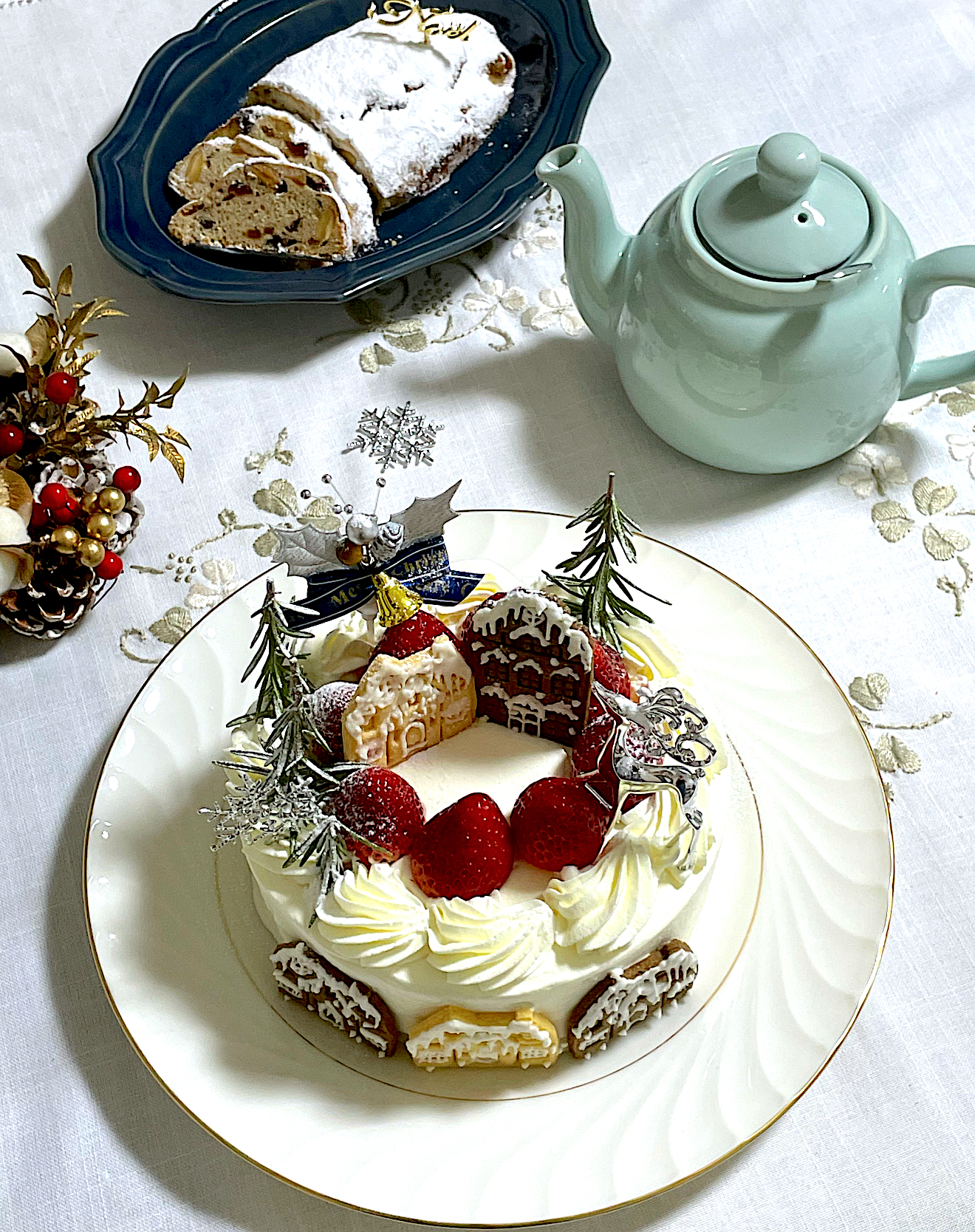 クリスマスケーキ🎂とシュトーレン