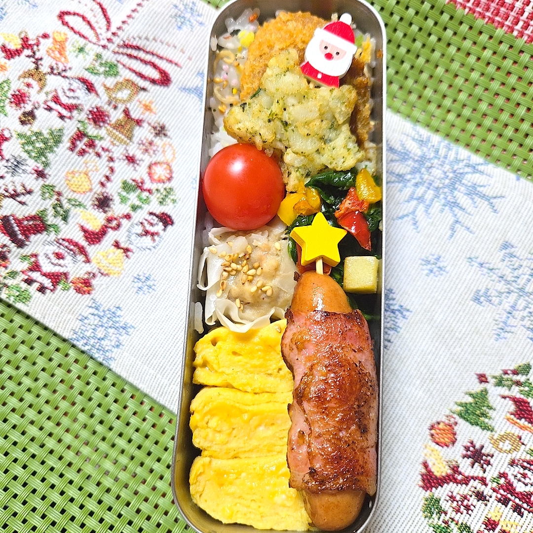 クリスマス🎄娘のお弁当