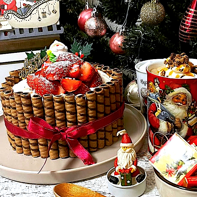 再投稿　ナッペが苦手な私の作るクリスマスケーキ