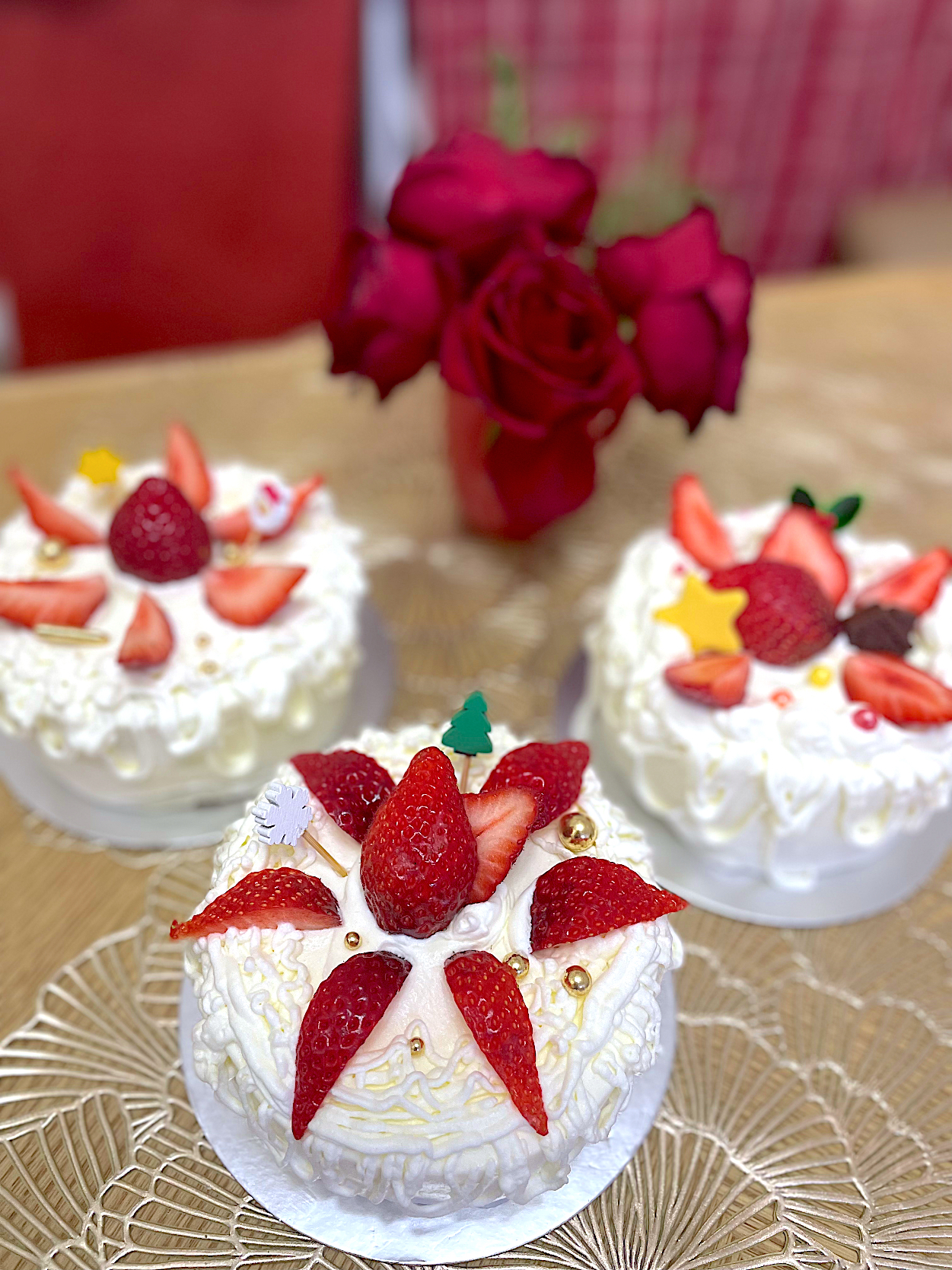 あまおう苺🍓のクリスマスケーキ(プレゼント用)