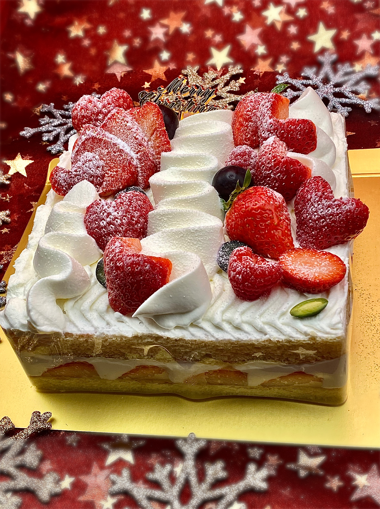 クリスマスケーキ｡.:✤*゜ガトー・オ・フレーズ