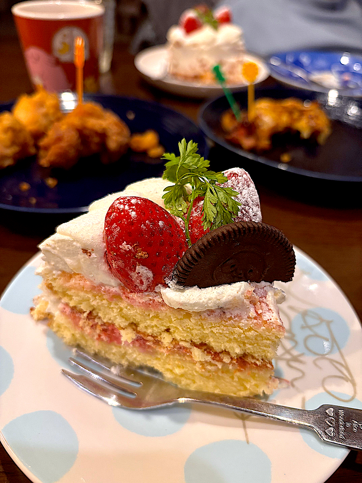 苺のケーキ🍰