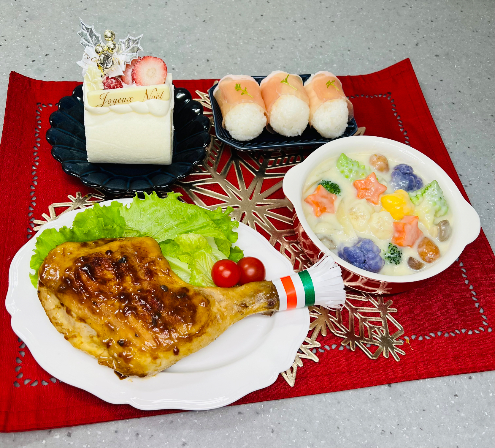 「クリスマス　ディナー🍽️」