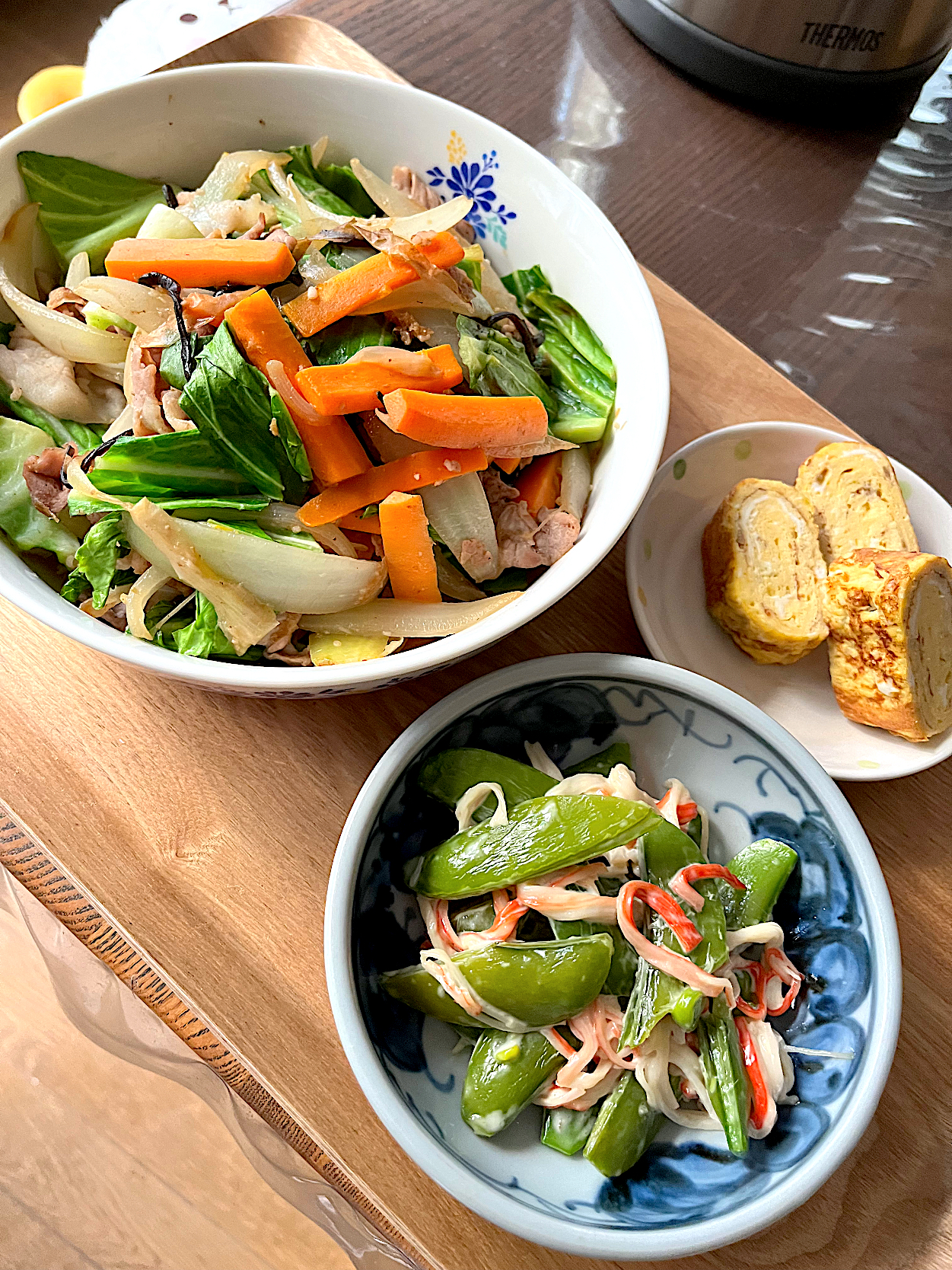 ゆず塩昆布の野菜炒め