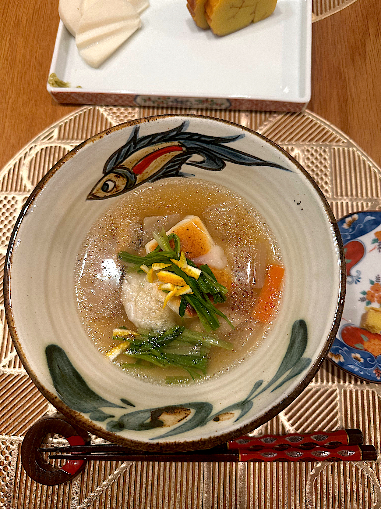 やっとお正月の食材完食〜🙌　また来年👋