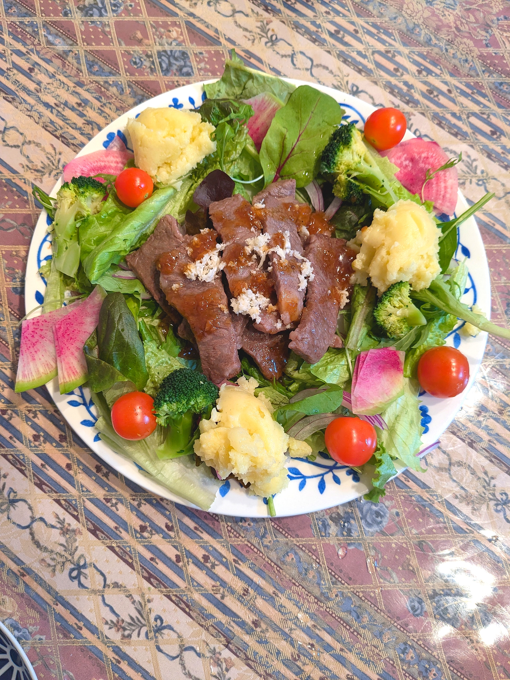 ステーキ🥩山わさびソース