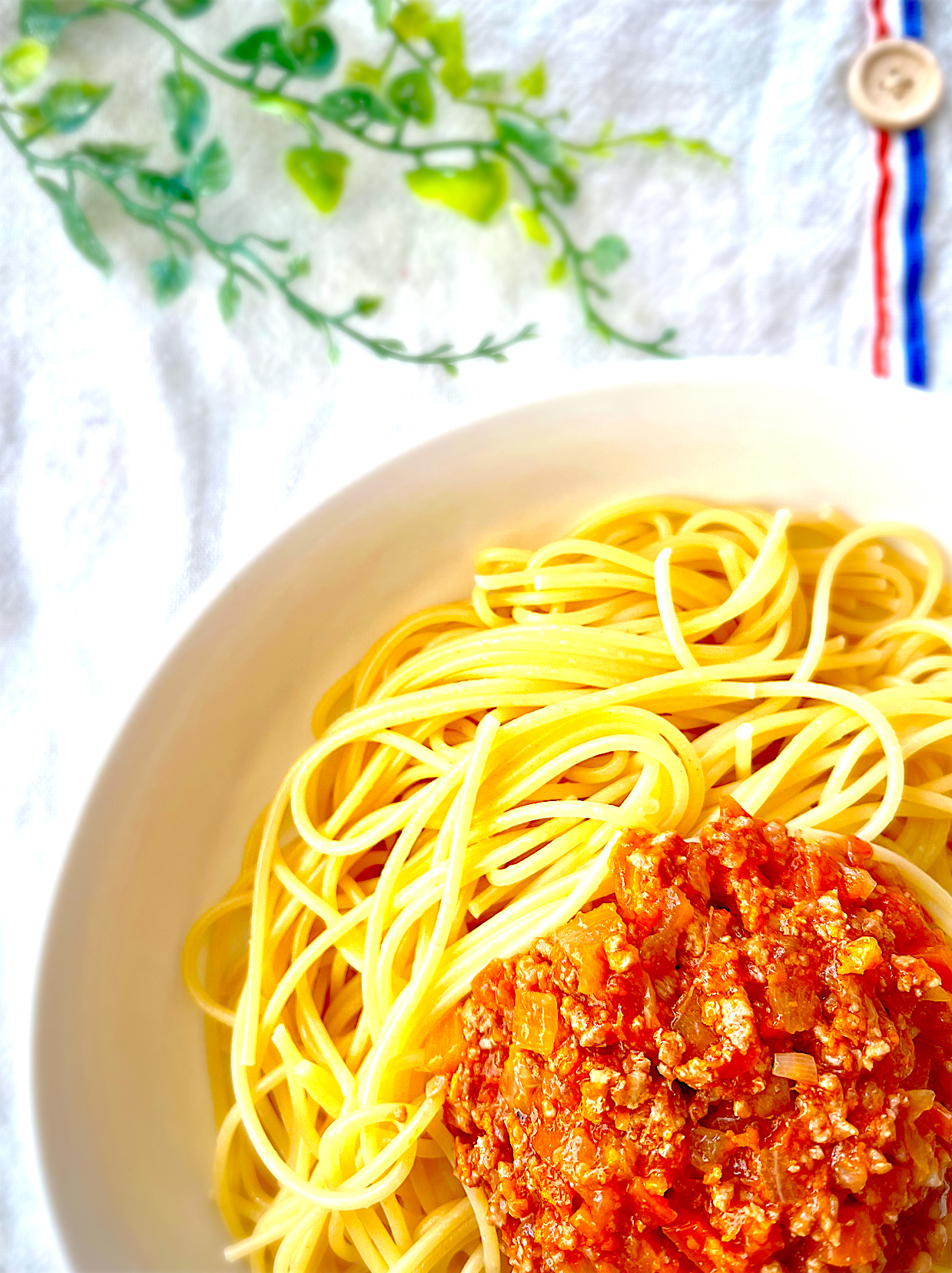 🍝ミートソーススパゲッティ🍝