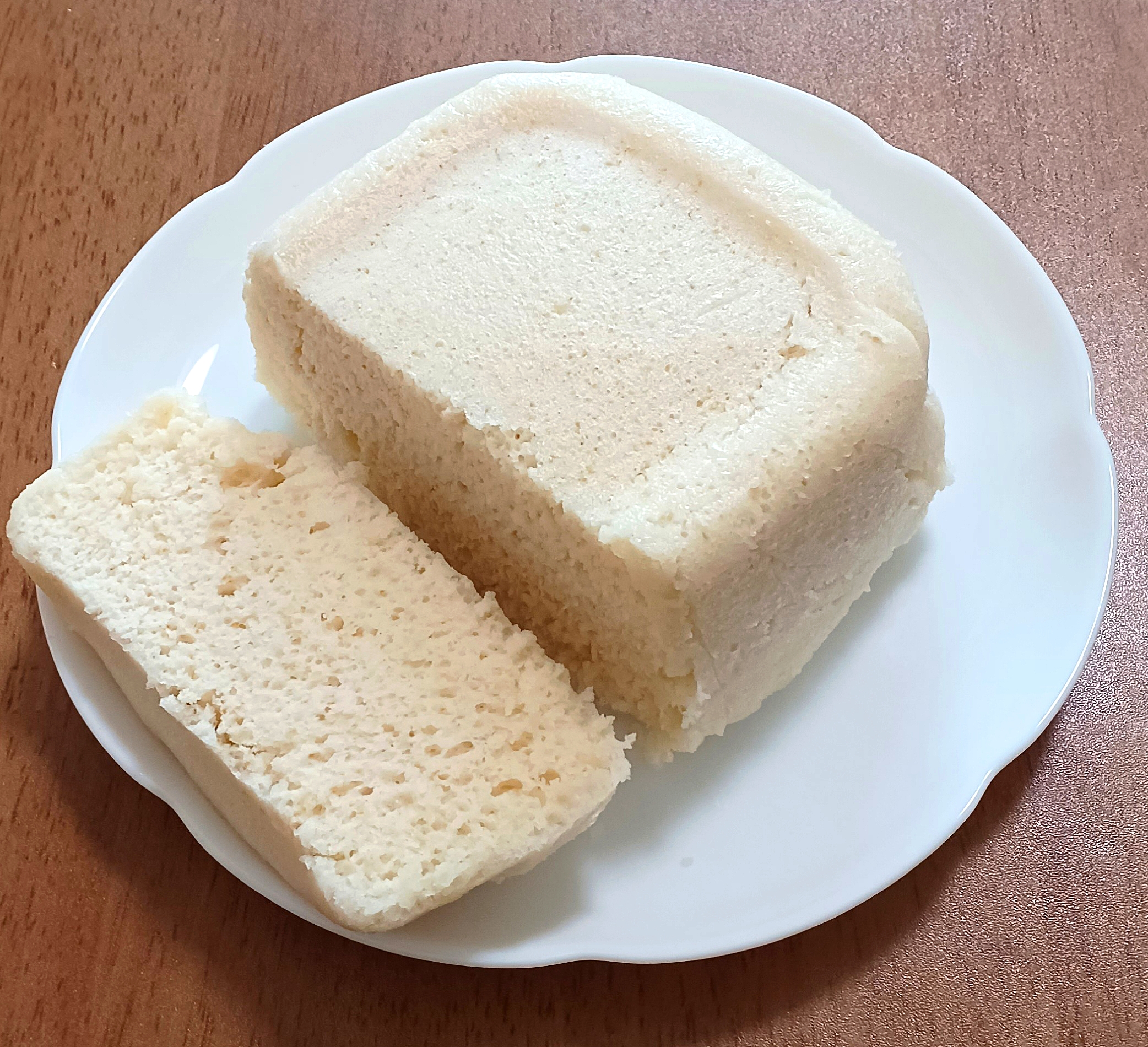 レンジでココナッツ蒸しケーキ