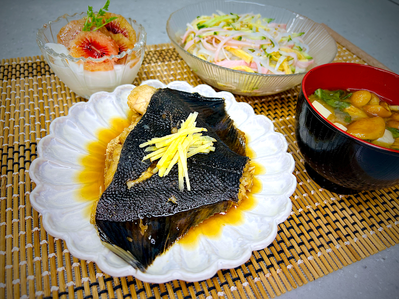 「カレイの煮付け」