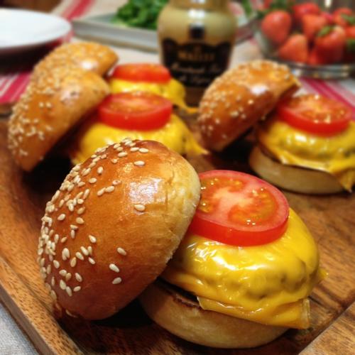 手巻き寿司の次は「ハンバーガー」！おうちハンバーガーを楽しもう♪