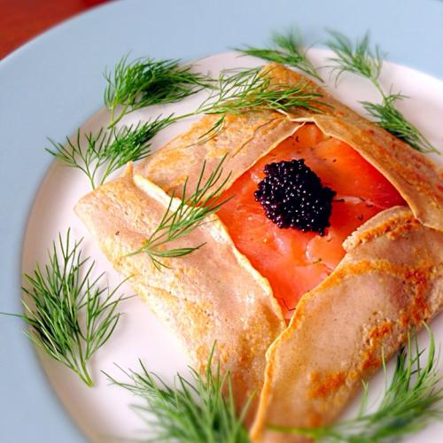 自宅で簡単ガレット料理、気分はおフランス♪